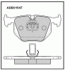 ALLIED NIPPON ADB01547 Колодки задние