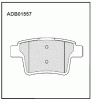 ALLIED NIPPON ADB01557 Колодки дисковые