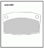 ALLIED NIPPON ADB0161 Колодки передние