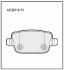 ALLIED NIPPON ADB01610 Колодки дисковые