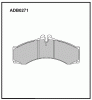 ALLIED NIPPON ADB0271 Колодки передние