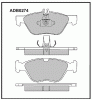 ALLIED NIPPON ADB0274 Колодки передние