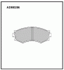 ALLIED NIPPON ADB0286 ADB0286 Колодки AN
