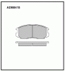 ALLIED NIPPON ADB0415 Колодки дисковые