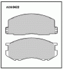 ALLIED NIPPON ADB0422 ADB0422 Колодки AN