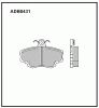 ALLIED NIPPON ADB0431 Колодки передние