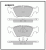 ALLIED NIPPON ADB0513 Колодки дисковые