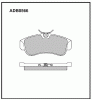 ALLIED NIPPON ADB0566 Колодки передние