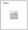 ALLIED NIPPON ADB0702 Колодки дисковые