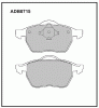 ALLIED NIPPON ADB0715 Колодки дисковые