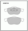 ALLIED NIPPON ADB0739 Колодки дисковые