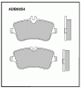 ALLIED NIPPON ADB0854 Колодки дисковые
