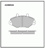 ALLIED NIPPON ADB0924 Колодки передние