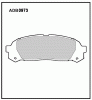 ALLIED NIPPON ADB0973 ADB0973 Колодки AN