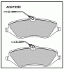 ALLIED NIPPON ADB11251 Колодки дисковые