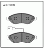 ALLIED NIPPON ADB11589 Колодки дисковые