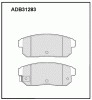 ALLIED NIPPON ADB31283 ADB31283  Колодки AN