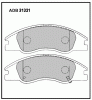 ALLIED NIPPON ADB31321 Колодки дисковые