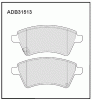 ALLIED NIPPON ADB31513 Колодки передние