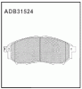 ALLIED NIPPON ADB31524 Колодки передние