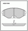 ALLIED NIPPON ADB31565 Колодки передние