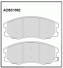 ALLIED NIPPON ADB31582 Колодки дисковые