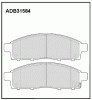 ALLIED NIPPON ADB31584 Колодки дисковые