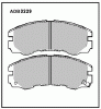 ALLIED NIPPON ADB3229 Колодки дисковые