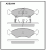 ALLIED NIPPON ADB3444 ADB3444 Колодки AN