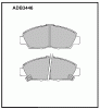 ALLIED NIPPON ADB3446 Колодки передние