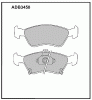ALLIED NIPPON ADB3450 Колодки передние