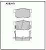 ALLIED NIPPON ADB3471 Колодки задние