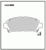 ALLIED NIPPON ADB3865 Колодки дисковые