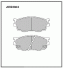 ALLIED NIPPON ADB3948 Колодки дисковые