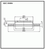 ALLIED NIPPON ADC0506V Диск тормозной передний