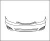 API TY3800000-1000 БАМПЕР CAMRY ПЕРЕДНИЙ ГРУНТОВАННЫЙ/ЧЕРНЫЙ 02-04 USA ТИП