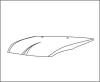 API MB24401500000 КАПОТ LANCER 2004- КАПОТ LANCER 2004-