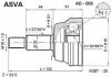 ASVA AD003 ШРУС НАРУЖНЫЙ 30x51x22