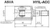 ASVA HYILACC ШРУС ВНУТРЕННИЙ ЛЕВЫЙ 22x35x25