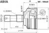 ASVA ME168A48 ШРУС НАРУЖНЫЙ 27x57x24
