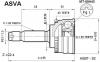 ASVA MT09A43 ШРУС НАРУЖНЫЙ 30x54x25