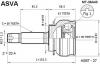 ASVA MT36A43 ШРУС НАРУЖНЫЙ [12]