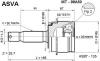 ASVA MT99A50 ШРУС наружный 33x66x30