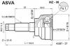 ASVA MZ08 ШРУС НАРУЖНЫЙ 21x56x26