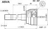 ASVA MZ-807 ШРУС НАРУЖНЫЙ 24x65x26