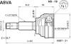 ASVA NS19 ШРУС НАРУЖНЫЙ 23x56x27