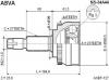 ASVA NS34A44 ШРУС НАРУЖНЫЙ 23x56x27