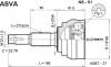 ASVA NS51 ШРУС НАРУЖНЫЙ 22x56x27