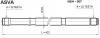 ASVA NSH007 ПОЛУОСЬ ЛЕВАЯ 22x422x22