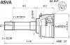 ASVA SZGVT ШРУС НАРУЖНЫЙ 29x48x26